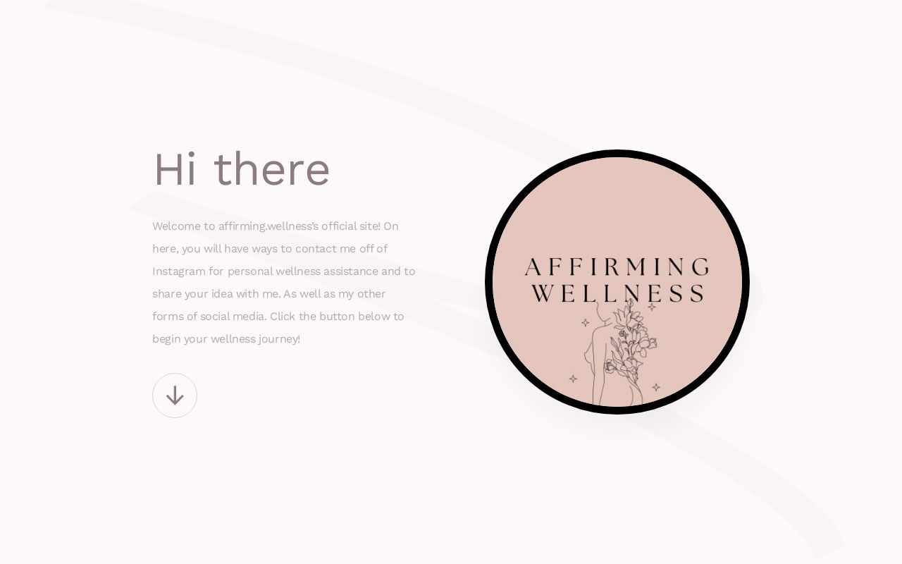 Carrd profile picture for @affirming